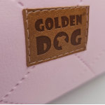Autosedačka pre psa Golden dog S/M - ružová